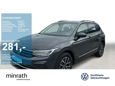 Gebraucht VW Tiguan Life 150 PS (110 kW) 2023 Grau SUV
