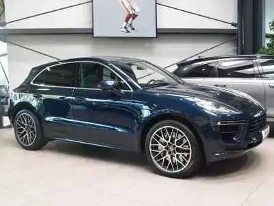 Occasion Porsche Macan Turbo Chrono 441 PK (324 kW) 2020 Blauw SUV