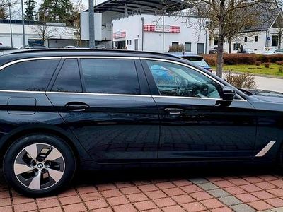 Brugt BMW 520 190 HK (139 kW) 2022 Sort Stationcar