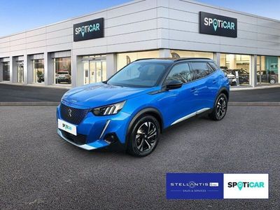 Blau Gebraucht 2020 Peugeot e-2008 Allure SUV | 17.485 € (Etwas zu teuer)