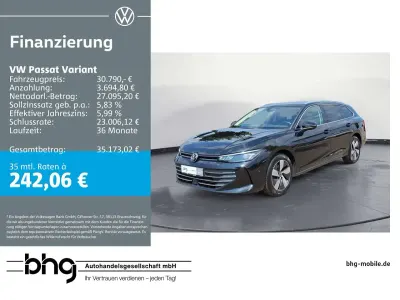 Gebraucht VW Passat Business 150 PS (110 kW) 2025 Schwarz Kombi