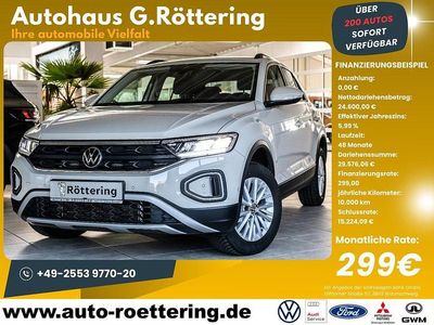 Gebraucht VW T-Roc Life 150 PS (110 kW) 2023 Grau SUV