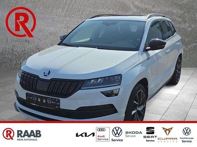 Gebraucht Skoda Karoq SportLine 190 PS (139 kW) 2021 Weiss SUV