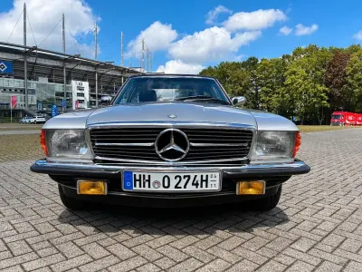 Gebraucht Mercedes SL380 204 PS (150 kW) 1984 Silber Cabrio