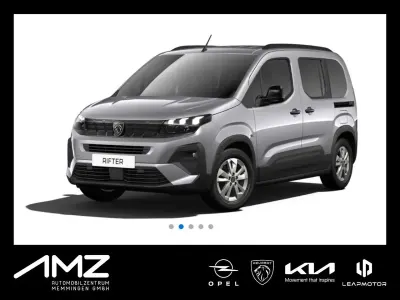 Neu Peugeot Rifter Allure 102 PS (75 kW) 2026 Sonderlackierung metallic silb Van / Kleinbus