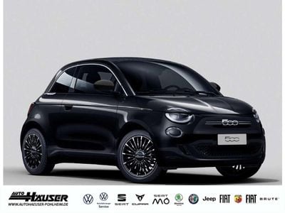 Neu Fiat 500e La Prima 86 kW (118 PS) 2026 Schwarz Cabrio