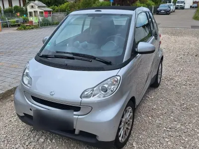 Gebraucht Smart ForTwo Cabrio 71 PS (52 kW) 2009 Silber Cabrio