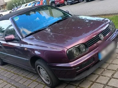 Gebraucht VW Golf Cabriolet 90 PS (66 kW) 1995 Violet Cabrio