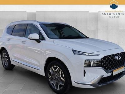 Gebraucht Hyundai Santa Fe Signature 230 PS (169 kW) 2024 Weiß SUV