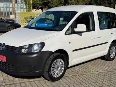 Gebraucht VW Caddy Team 102 PS (75 kW) 2015 Weiß Van / Kleinbus