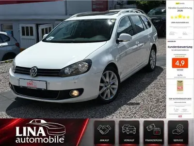 Gebraucht VW Golf VI Highline 140 PS (102 kW) 2011 Weiß Kleinwagen