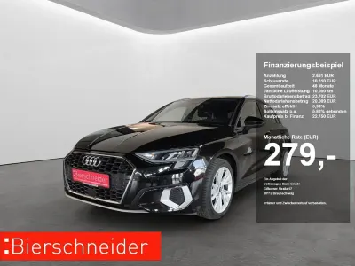 Gebraucht Audi A3 Advanced 150 PS (110 kW) 2022 Schwarz Limousine