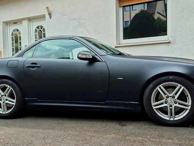 Gebraucht Mercedes SLK200 163 PS (119 kW) 2001 Schwarz Cabrio