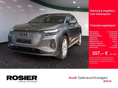 Gebraucht Audi Q4 e-tron Ambiente 194 kW (265 PS) 2022 Taifungrau metallic SUV