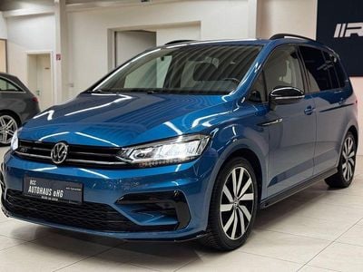 Gebraucht VW Touran R-line 150 PS (110 kW) 2019 Blau Van / Kleinbus