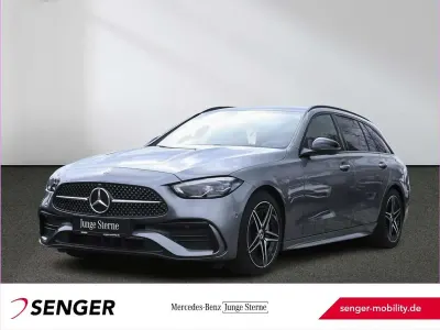Gebraucht Mercedes C180 AMG 170 PS (125 kW) 2023 Lack selenitgrau Kombi