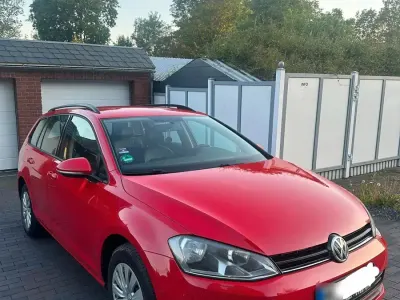 Second-hand VW Golf VII 150 CP (110 kW) 2013 Roșu Break