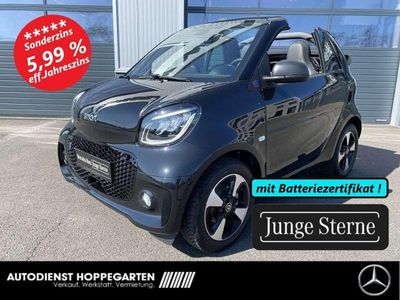Usata Smart ForTwo Electric Drive Exclusive 60 kW (82 CV) 2024 Nero Cabrio