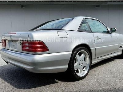 Silber Gebraucht 2000 Mercedes SL500 AMG line Cabrio | 29.900 € (Etwas zu teuer)