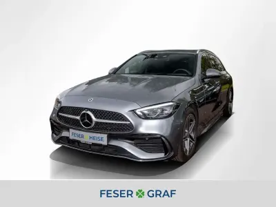 Gebraucht Mercedes C220 AMG line 197 PS (144 kW) 2023 Grau Limousine