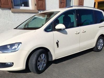 Gebraucht VW Sharan Comfortline 170 PS (125 kW) 2013 Gelb Van / Kleinbus