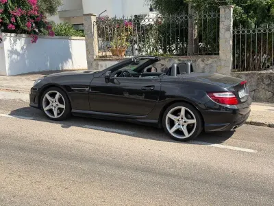 Gebraucht Mercedes SLK200 184 PS (135 kW) 2013 Schwarz Cabrio