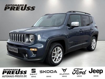 Gebraucht Jeep Renegade Limited 120 PS (88 kW) 2022 Blau SUV