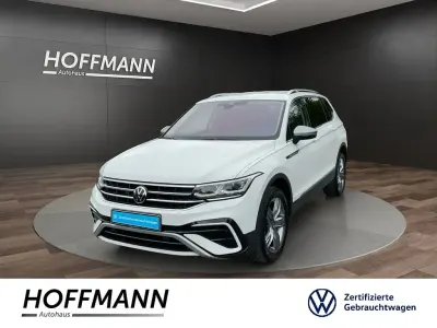 Gebraucht VW Tiguan Allspace Elegance 190 PS (139 kW) 2022 Weiß SUV