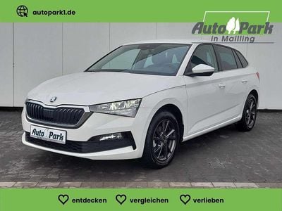 Gebraucht Skoda Scala Ambition 110 PS (80 kW) 2022 Weiß Kleinwagen