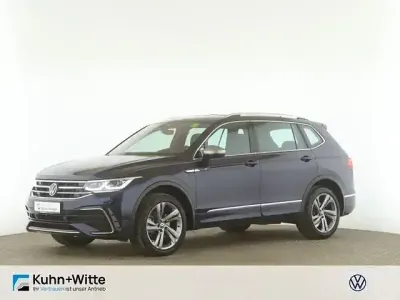 Gebraucht VW Tiguan Allspace R-line 200 PS (147 kW) 2023 Blau SUV