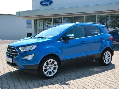 Gebraucht Ford Ecosport Titanium 125 PS (91 kW) 2022 Dynamicblau metallic (metallic) SUV