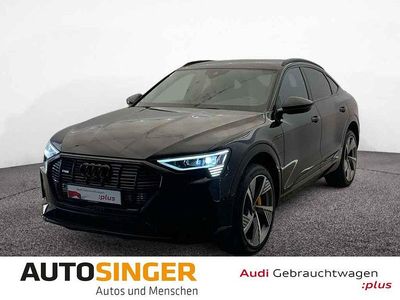Gebraucht Audi e-tron Sportback S-Line 300 kW (408 PS) 2023 Mythosschwarz metallic SUV
