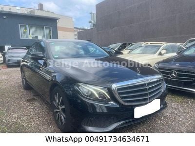 Usata Mercedes E200 Avantgarde 150 CV (110 kW) 2019 Nero Berlina