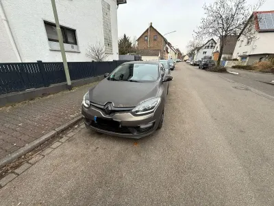 Gebraucht Renault Mégane GT Line GT-Line 163 PS (119 kW) 2015 Blau Coupé