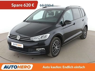 Gebraucht VW Touran Comfortline 150 PS (110 kW) 2015 Schwarz Van / Kleinbus