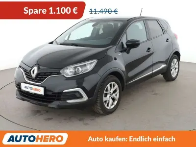 Gebraucht Renault Captur LIMITED 131 PS (96 kW) 2019 Schwarz SUV