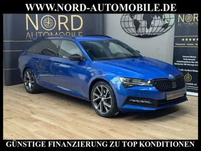 Gebraucht Skoda Superb SportLine 280 PS (205 kW) 2022 Blau Kombi