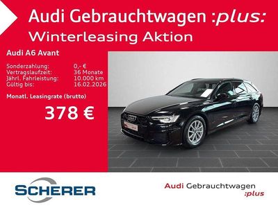 Mythosschwarz metallic Gebraucht 2025 Audi A6 S-Line Kombi | 47.000 € (Guter Preis)