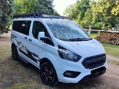 Gebraucht Ford Transit Custom Trend 105 PS (77 kW) 2018 Weiß Pickup