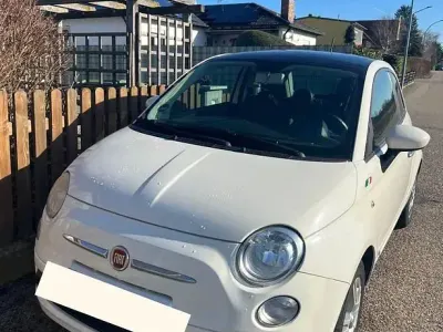 Gebraucht Fiat 500 Lounge 69 PS (50 kW) 2009 Weiß Cabrio