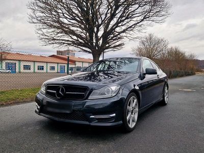 Usata Mercedes C250 AMG line 224 CV (164 kW) 2012 Nero Coupé