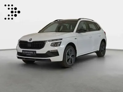 Gebraucht Skoda Kamiq Monte Carlo 150 PS (110 kW) 2026 Moonweiss metallic SUV