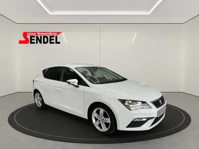 Używany Seat Leon FR 150 KM (110 kW) 2018 Biały Sedan/Limuzyna
