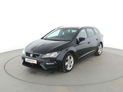 Usata Seat Leon FR 131 CV (96 kW) 2019 Nero Station wagon