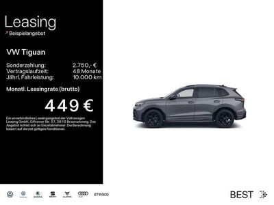 Grau Neu 2026 VW Tiguan R-line SUV | 58.880 € (Etwas zu teuer)