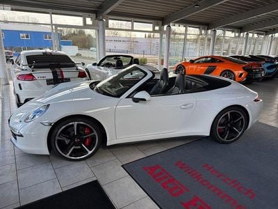 Usata Porsche 911 Carrera 4S Cabriolet 400 CV (294 kW) 2013 Bianco Cabrio