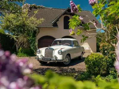 Gebraucht Mercedes 220 101 PS (74 kW) 1958 Weiß Coupé