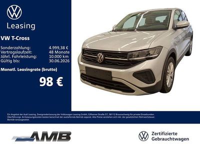 Usata VW T-Cross 95 CV (69 kW) 2025 Argento SUV