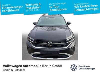 Gebraucht VW T-Cross Goal 116 PS (85 kW) 2025 Deep black perleffekt SUV