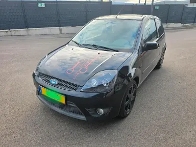 Gebraucht Ford Fiesta 80 PS (58 kW) 2007 Schwarz Kleinwagen